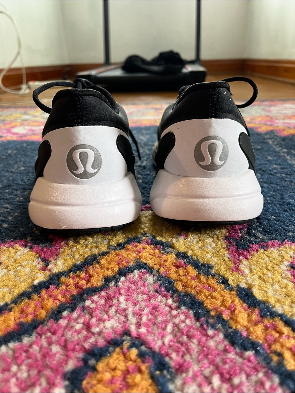 lululemon athletica Black & White Women's Sneakers